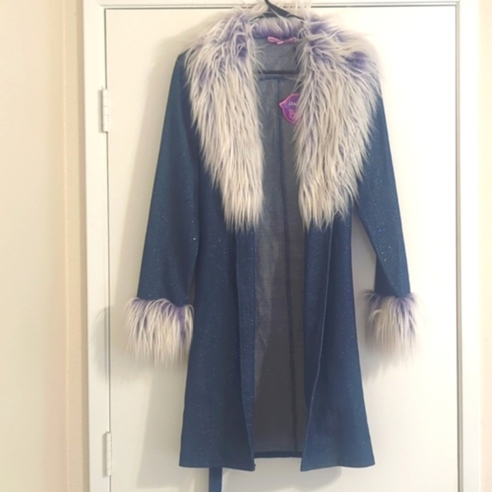 Bratz x Dollz kill jean fur jacket Y2k